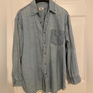 Calvin Klein Jeans | Men’s Button Down Shirt |  Size Medium